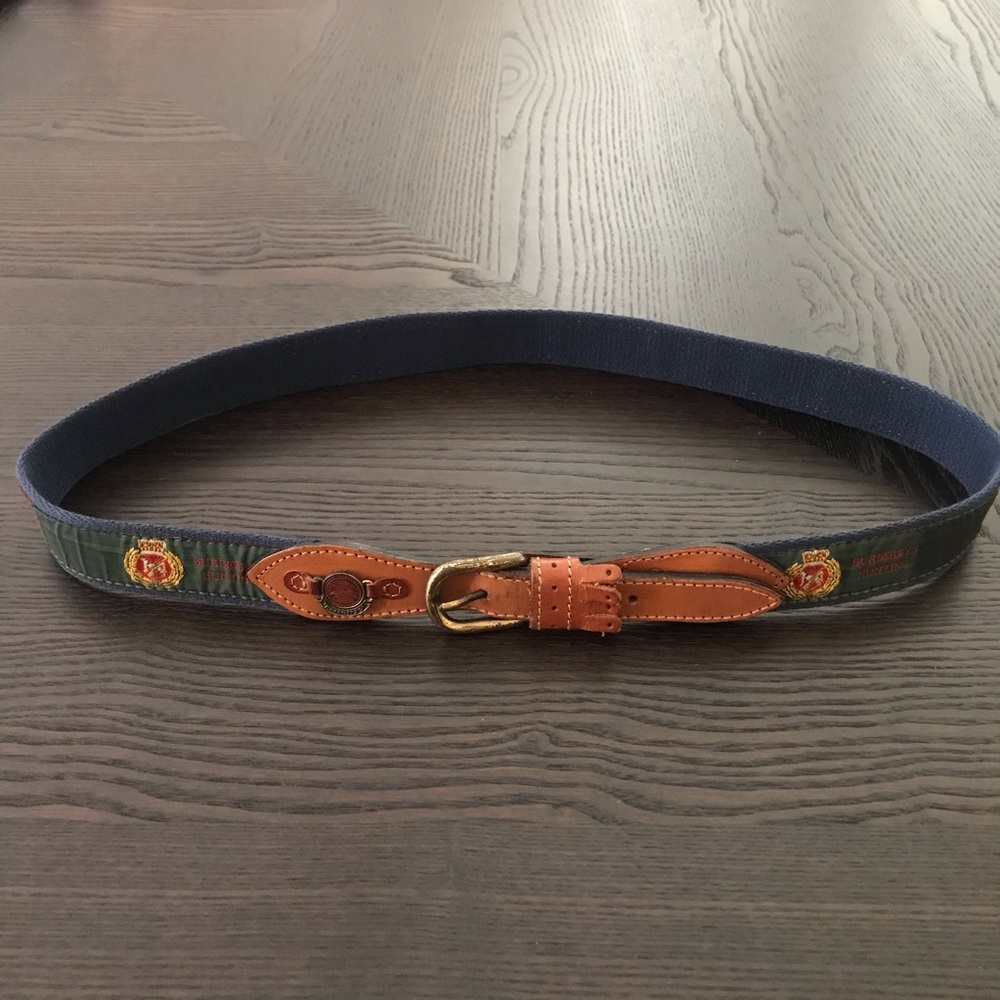 VINTAGE BURBERRY’S RARE! HUNTING BELT - Picture 3 of 13